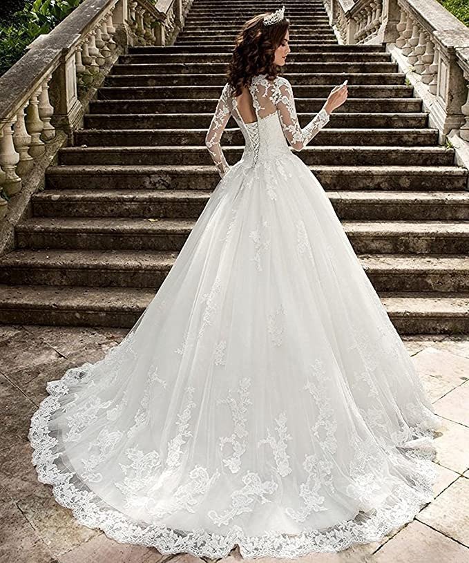 APXPF Women's Wedding Dress Bride Gowns